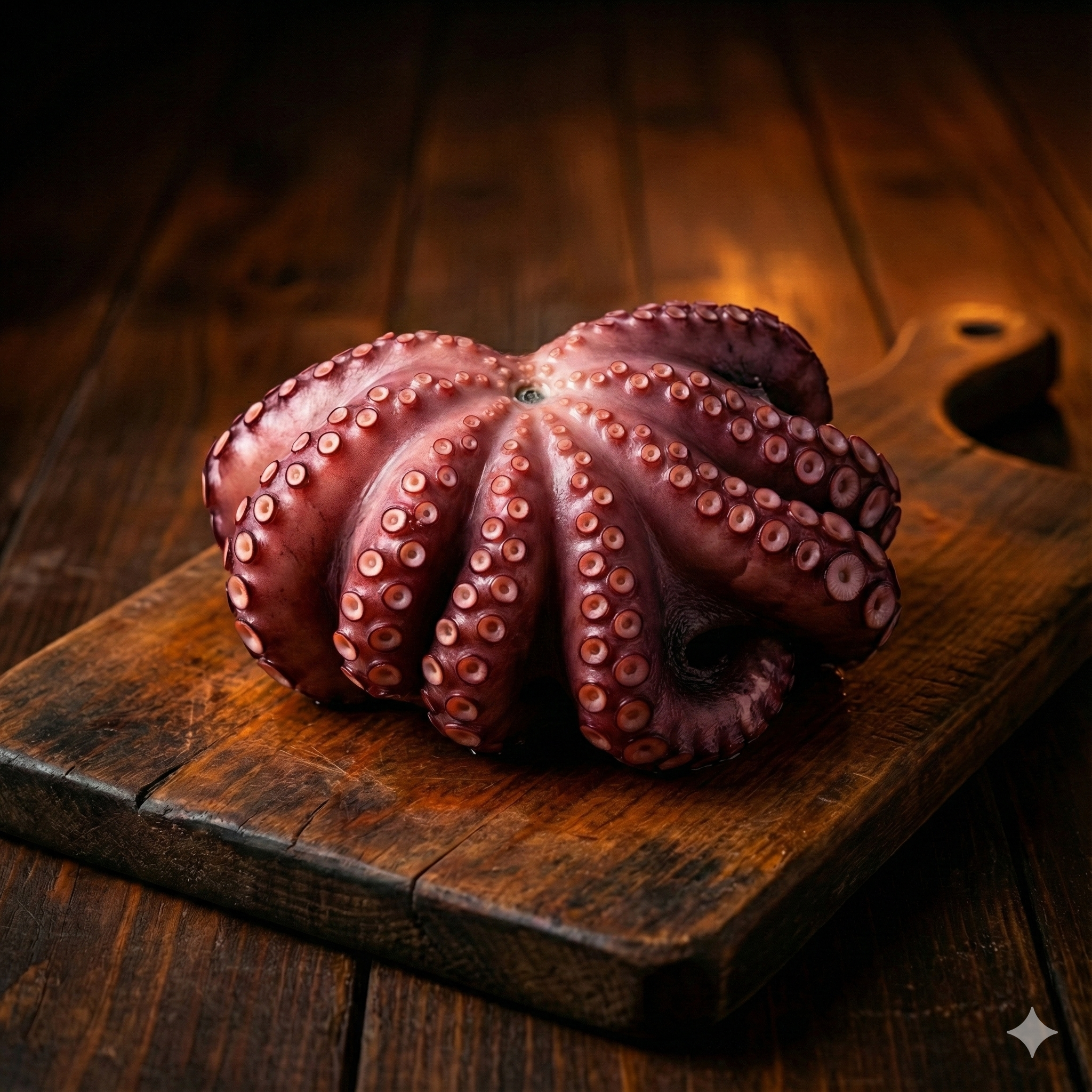 Pulpo cocido  - Pulpo 1-2 cocido y sellado al alto vacío en cajas de 10 y 20 kg